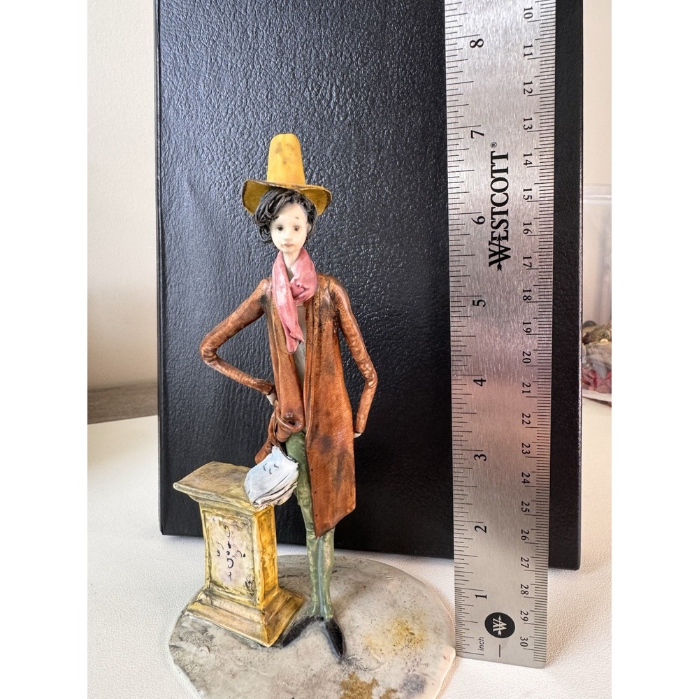 Vintage Lo Scricciolo Lawyer Attorney Figurine Giovanni G Duso Italy 82B AS-IS - Picture 13 of 14
